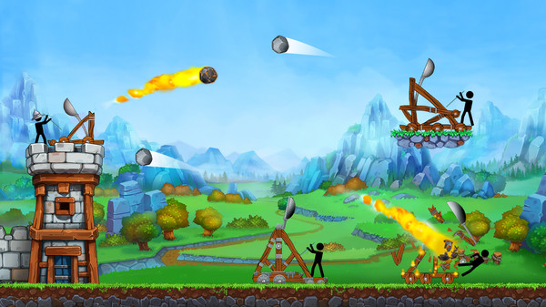 火柴人投射战争截图3