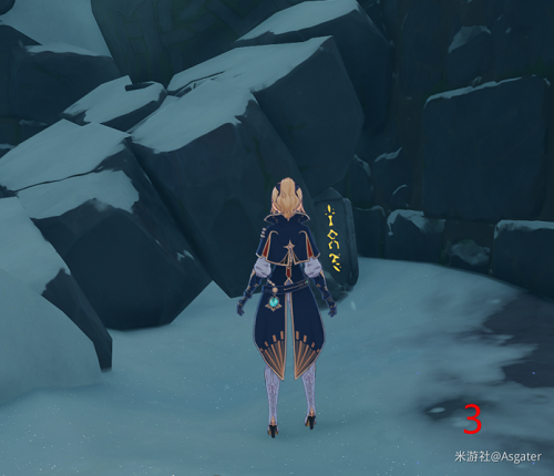 原神雪山石碑位置分布图