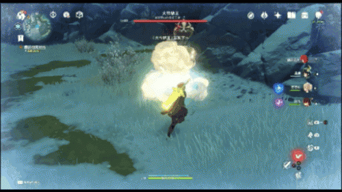 原神雪猪王怎么打?