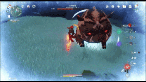 原神雪猪王怎么打?