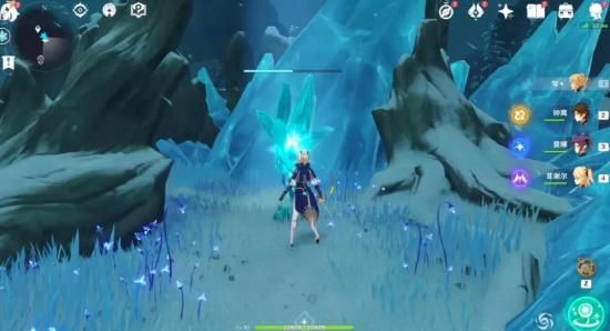 原神寒天之钉怎么上去？