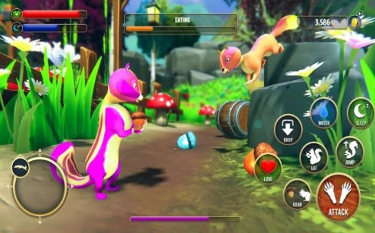 松鼠飞行模拟器截图2