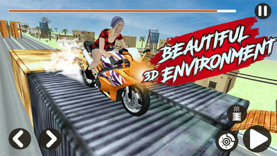 自行车交通骑士游戏3D