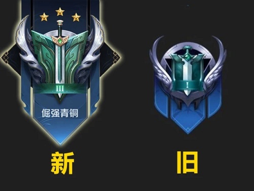 王者荣耀段位排列图片2021