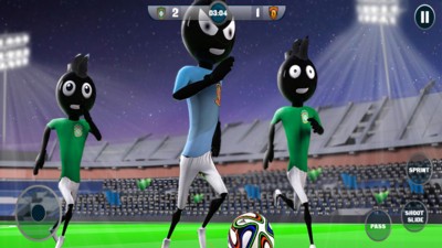 沙雕火柴人足球赛截图3