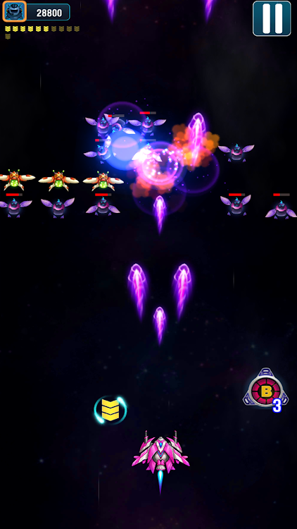 银河攻击免费飞机街机射手