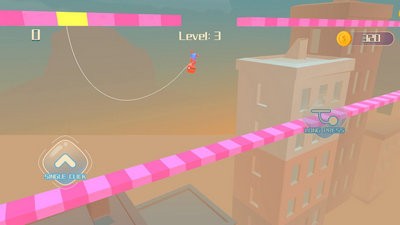 空中飞人跑酷截图2