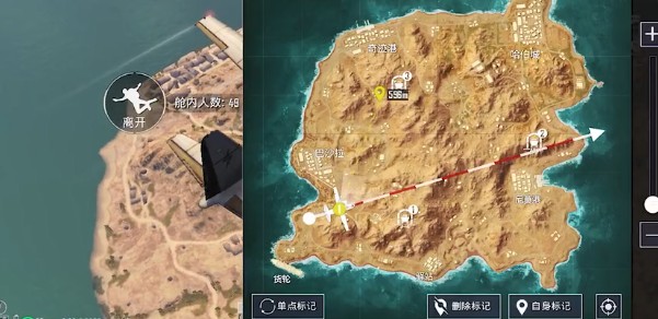 和平精英黄金岛矿机在哪