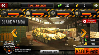 机器人坦克世界大战