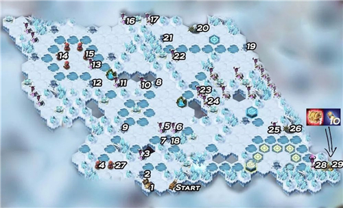 剑与远征主神试炼冰封冻土攻略阵容推荐