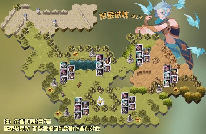 剑与远征风之子瑞斯裴赏金试炼之地攻略阵容图