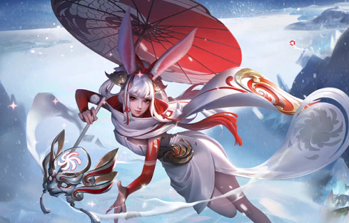 王者荣耀牛年限定公孙离皮肤祈雪灵祝特效视频