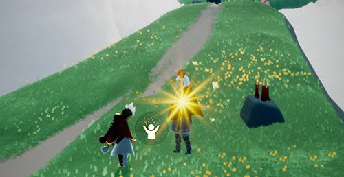 光遇蝴蝶结先祖在哪个图