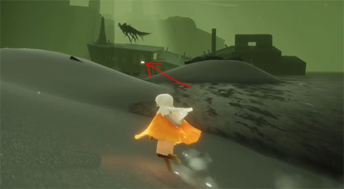 光遇黑水港湾沉船在哪