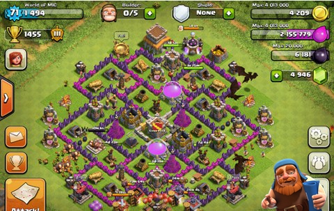 部落冲突八本最强阵型2021复制链接