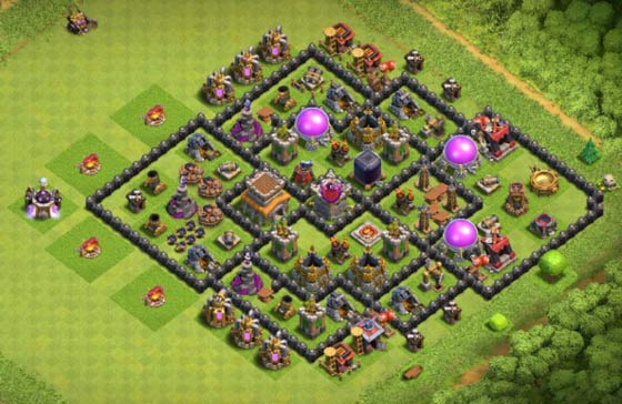 部落冲突八本最强阵型2021复制链接