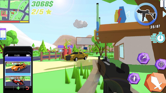 流氓鹿都市战争截图2