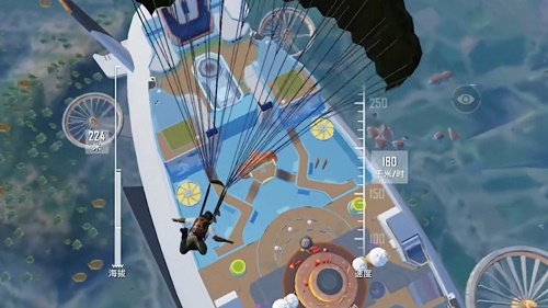 和平精英飞艇怎么上去