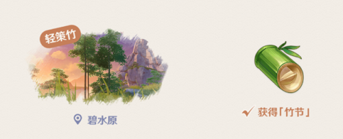 原神竹节哪里多