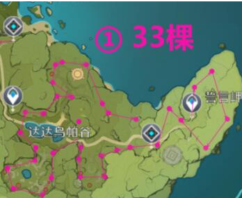 原神萃华木哪里多