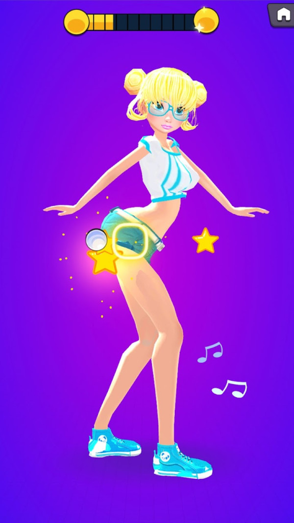 卡通女孩舞蹈截图3