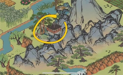 江南百景图桂海寻孤纸条在哪