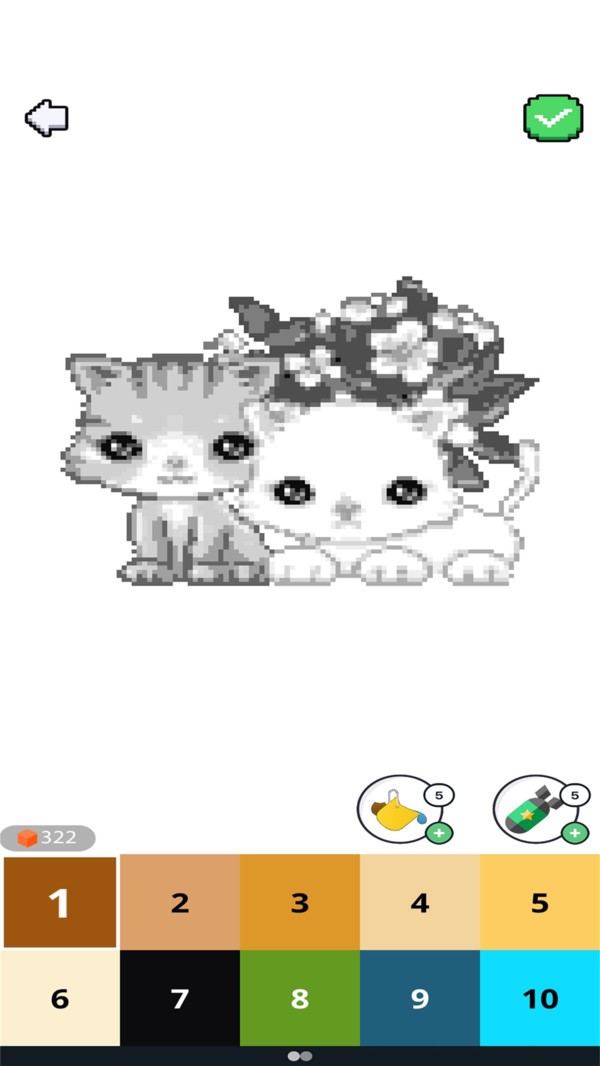 画画数字填色截图3