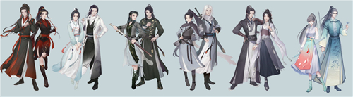 江湖悠悠选男女角色有什么区别吗