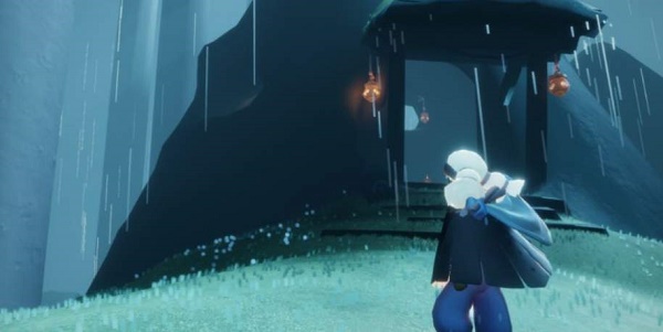 光遇神庙前的桥附近队员在哪