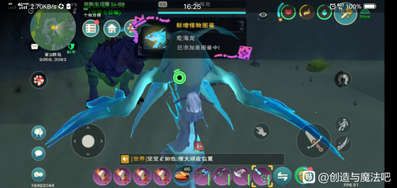 创造与魔法愈海龙位置坐标图