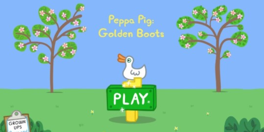 小猪佩奇金靴子金雨靴