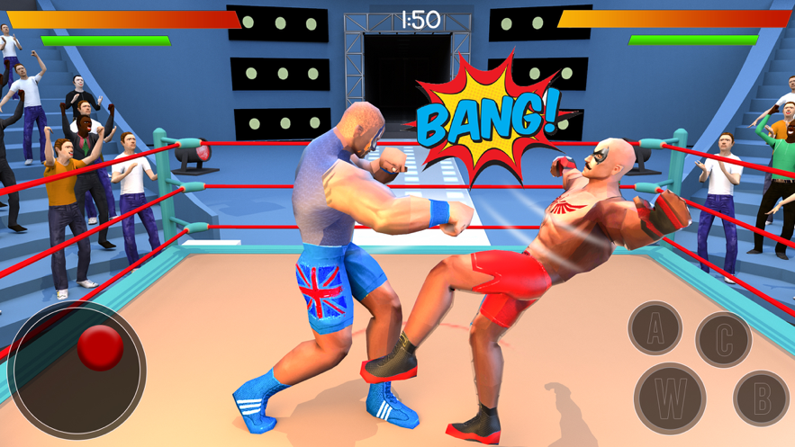 摔跤游戏真正的摔跤革命截图1
