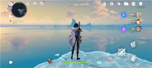 原神稻妻城能游过去吗