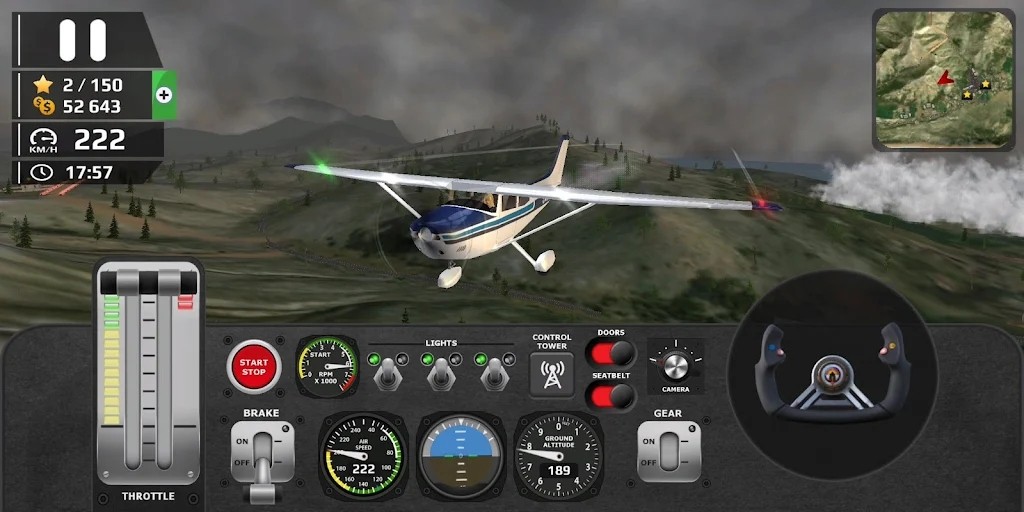 飞行员模拟器飞机起飞截图2
