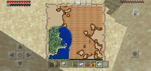 我的世界藏宝图怎么用