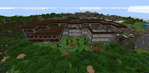 我的世界林地府邸可以安家吗