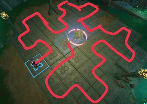 原神千门虚舟门口踏板机关怎么解密