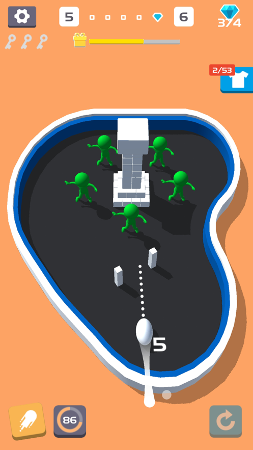 愤怒的小球3D弹球模拟器