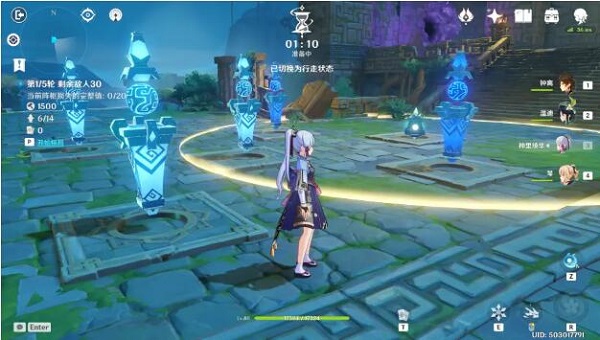 原神机关棋谭棋局二井升秋通关攻略