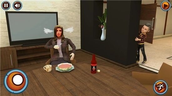 恐吓可怕的邪恶老师3D截图3