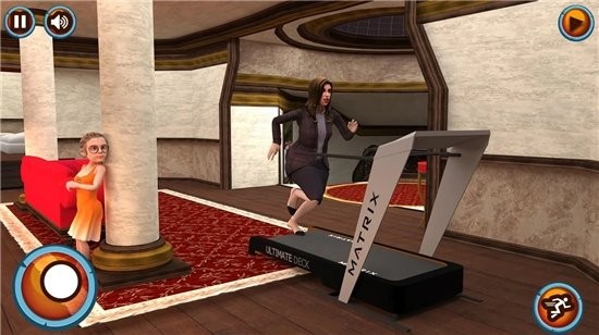 恐吓可怕的邪恶老师3D截图2