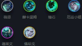 金铲铲之战破败军团英雄一览