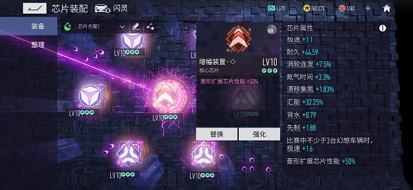 王牌竞速闪灵芯片搭配推荐攻略