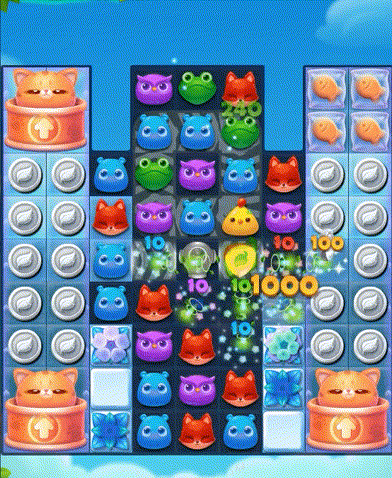 开心消消乐4358关过关攻略