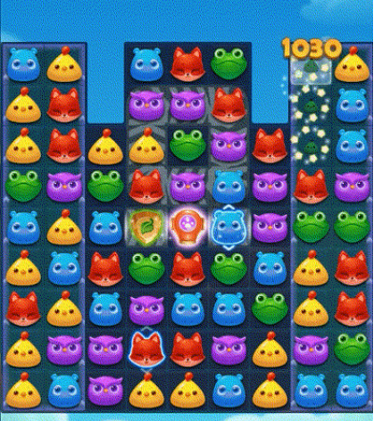 开心消消乐4358关过关攻略