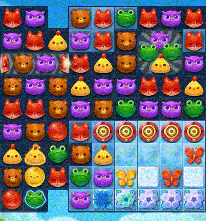 开心消消乐4361关通关攻略