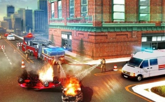 模拟驾驶消防车截图2