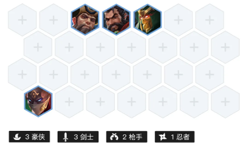 金铲铲之战剑转男枪阵容搭配推荐