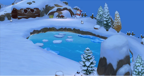 奥比岛梦想国度奥比斯雪山钓鱼位置一览