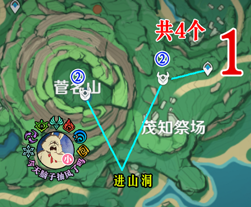 原神兽境猎犬位置分布图一览